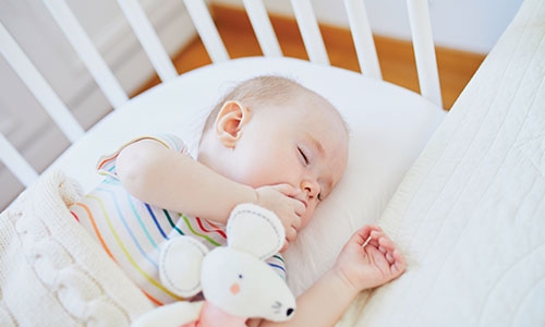 Φωτογραφία μωρού που κοιμάται.