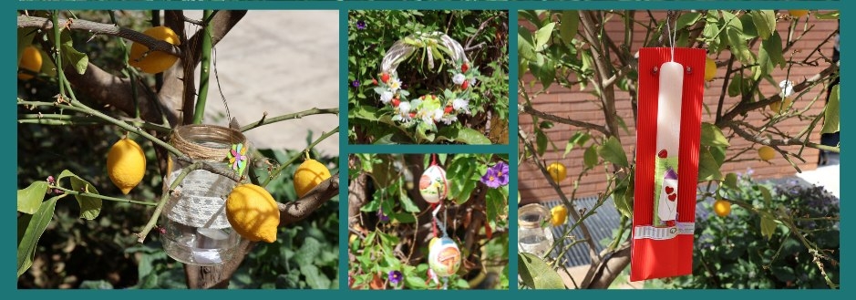 Αφίσα για την Πασχαλινή Εορταγορά από την Πόρτα Ανοιχτή.