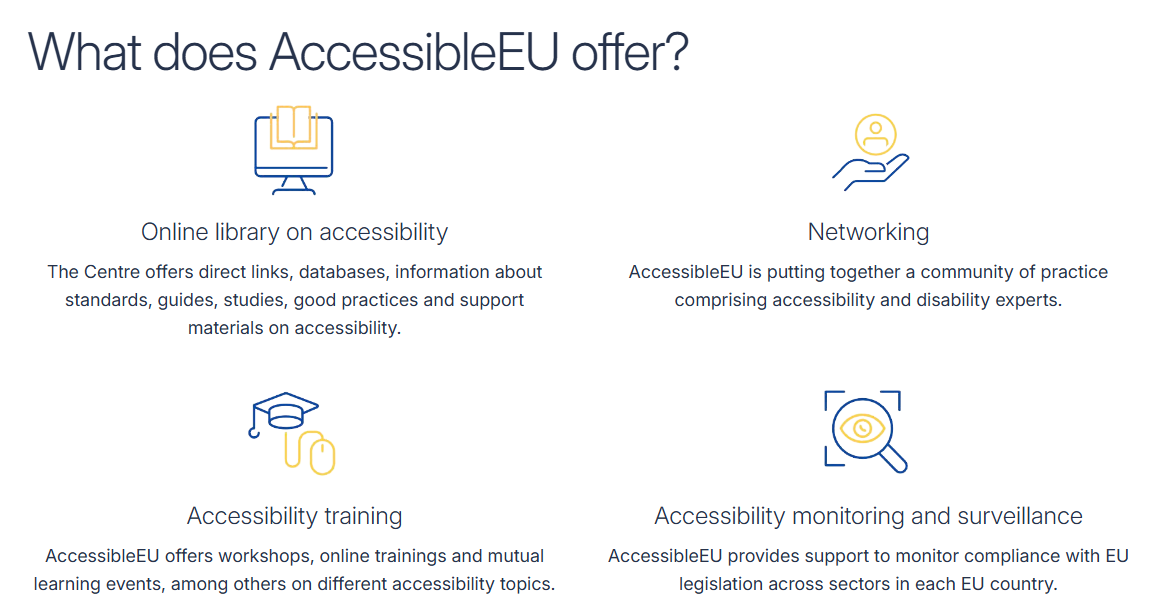 Αφίσα για την πρόσκληση στην εκδήλωση με τίτλο "Δημιουργώντας Προσβάσιμους και Συμπεριληπτικούς Χώρους Εργασίας για τα Άτομα με Αναπηρία".