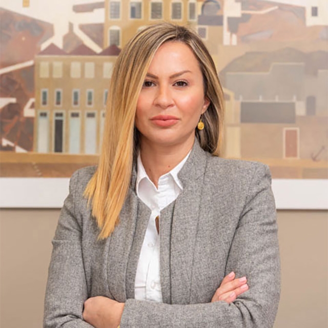 Φωτογραφία της Μελίνας Τζάκου, Ψυχολόγου, ιδρύτριας του "Άρκεσις".