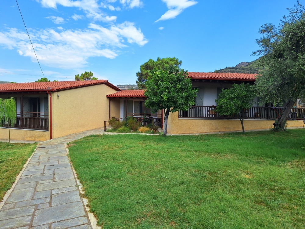 Εικόνα από το εξωτερικό χώρο των ΣΥΔ Δήμου Βόλου.