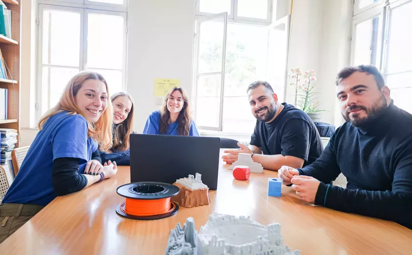 Φωτογραφία από τις δραστηριότητες του συλλόγου "Περπατώ" στην Κομοτηνή.