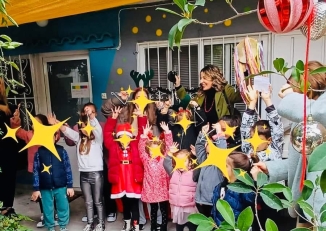 Φωτογραφία από τις δραστηριότητες του Ελληνικού Συλλόγου Επιλεκτικής Αλαλίας.