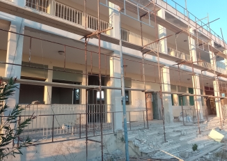 Εργασίες από την ανακαίνιση στο Οικοτροφείο Ατόμων με ΔΑΦ στην Μερόπη Μεσσηνίας.