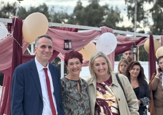 Εικόνα από τα εγκαίνια της ΣΥΔ "Φωτεινή" του ΠΕΚ ΑμεΑ.