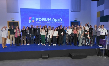 Φωτογραφία από τις εργασίας του 1ου Πανελλαδικού Αυτοδιοικητικό FORUM για ΑμεΑ