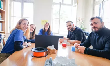 Φωτογραφία από τις δραστηριότητες του συλλόγου "Περπατώ" στην Κομοτηνή.