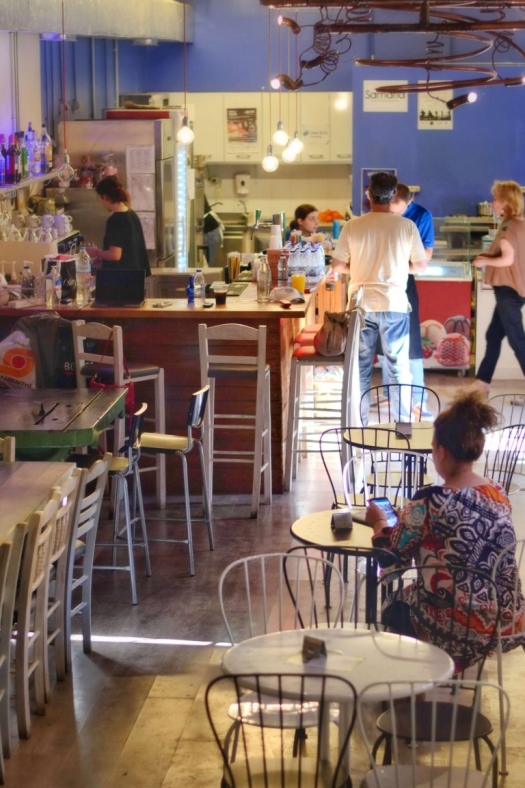 Εικόνα από τις εγκαταστάσεις του Μύρτιλο / Myrtillo Cafe