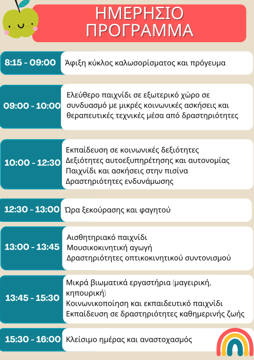 Αφίσα για το Πρόγραμμα του Summer Camp της ΕΛΕΠΑΠ Θεσσαλονίκης.