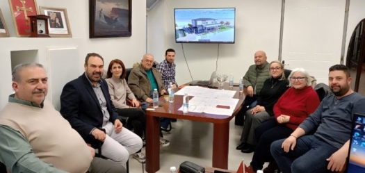 Φωτογραφία των αρμόδιων για τη ΣΥΔ Φλώρινας.