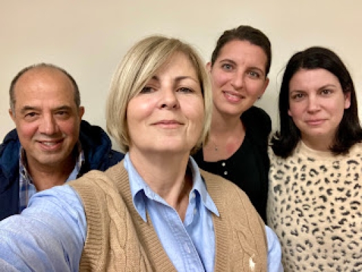 Μέλη του διοικητικού συμβουλίου του Συλλόγου "Φάσμα Ζωής".