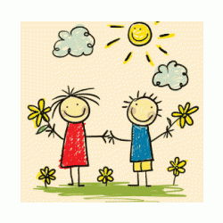 Λογότυπο "Λιθαράκι" Κέντρο Ημέρας για παιδιά με ΔΑΦ.