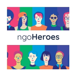 Λογότυπο NGO Heroes.