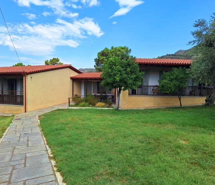 Εικόνα από το εξωτερικό χώρο των ΣΥΔ Δήμου Βόλου.