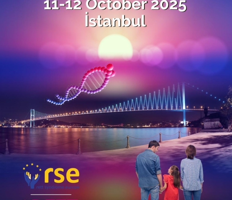 Αφίσα για το Διεθνές Συνέδριο για το Σύνδρομο Rett στην Κωνσταντινούπολη.
