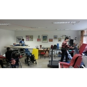 Εικόνα από το γυμναστήριο της ΕΣΒΕ.