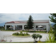 Εξωτερική άποψη (πρόσοψη) του Οικοτροφείου "Αρσινόη" της ΕΨΥΚΑ στην Δράμα.