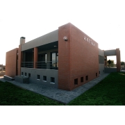 Εξωτερική άποψη του κτηρίου του Συλλόγου "Αχτίδα" στη Θεσσαλονίκη.