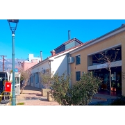 Εξωτερική άποψη (πρόσοψη) του Κέντρου Διημέρευσης & Ημερήσιας Φροντίδας Ατόμων με Αναπηρία Δήμου Βόλου.