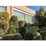 Εξωτερική άποψη (πρόσοψη) του Εργαστηρίου στα Άνω Λιόσια.