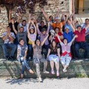 Εικόνα από τους ωφελούμενους του Συλλόγου "Υφάδι" )Σύλλογος Γονέων ΑμεΑ Δημιουργικόύ Παραγωγικού Εργαστηρίου Νάουσας).